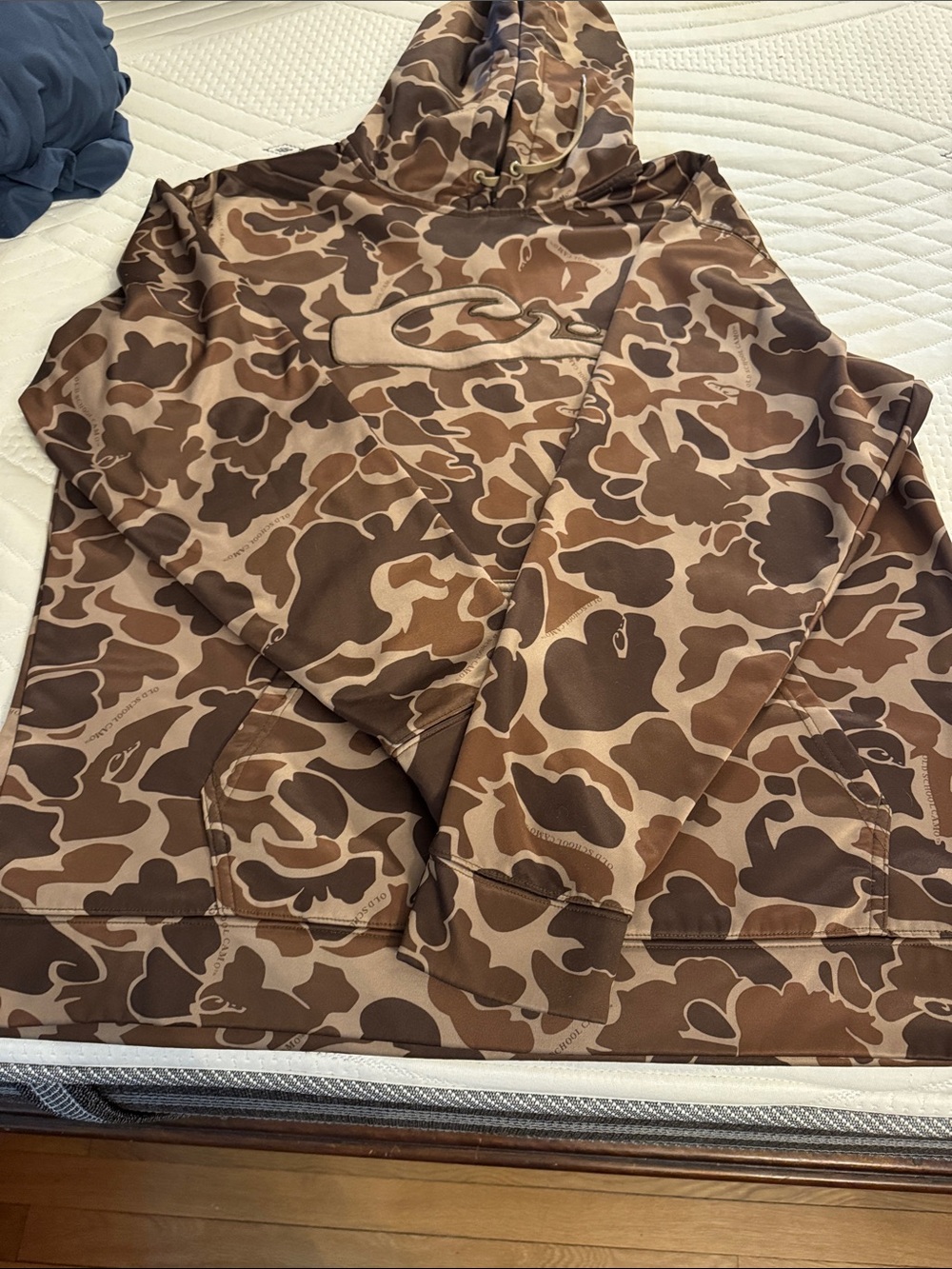 Drake Waterfowl Systems Brown Camo Hooded Pullover - Picture 4 of 5